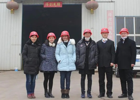 泰國代理商參觀BOSERL減速機生產廠家